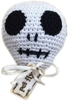 puppy teething and training kit-Knit Knacks Skully the Skull