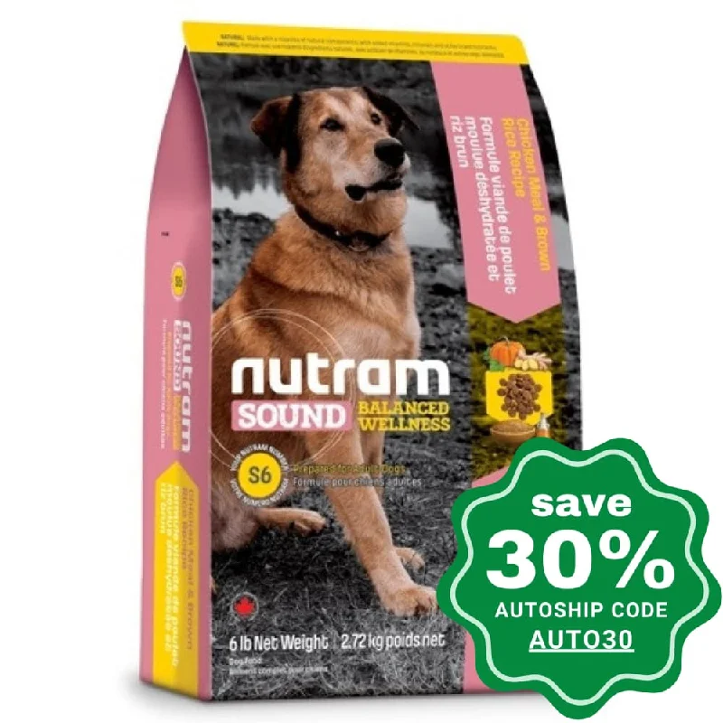 catnip-infused scratching pad-Nutram - S6 Nutram Sound Balanced Wellness - Adult - 13.6KG