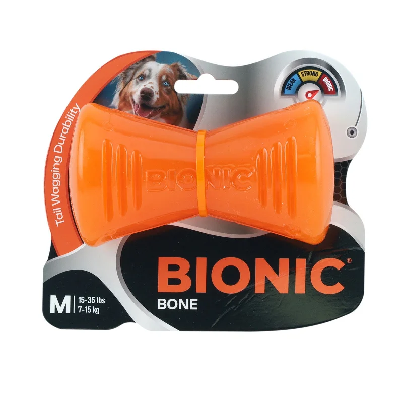 lightweight portable pet playpen-BIONIC Bone Dog Toy 3 Sizes