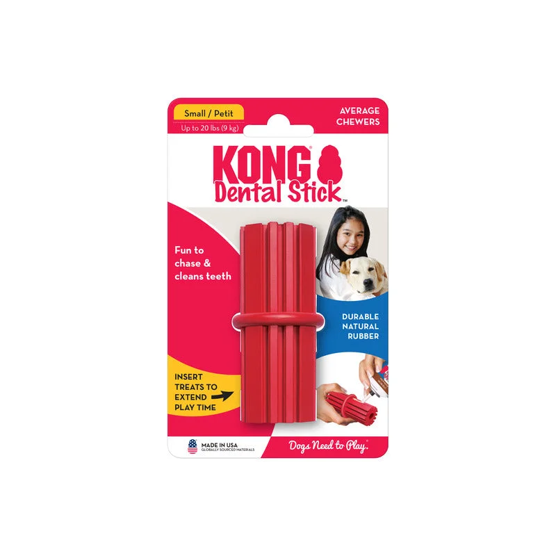 chew-proof dog toy for aggressive chewers-KONG Dog Dental Stick