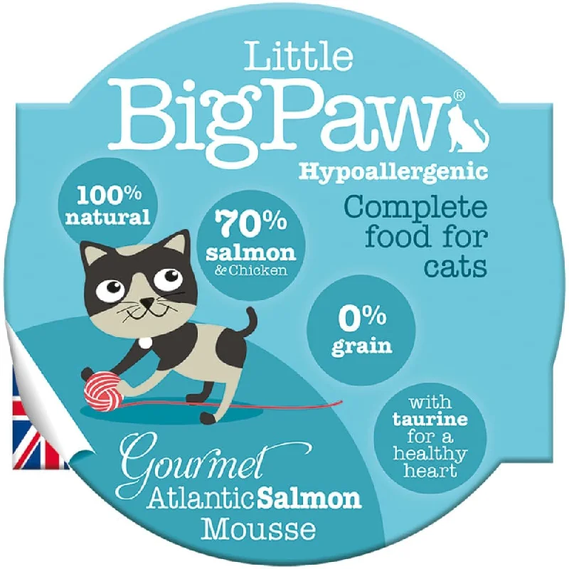 hamster digging tower-Little Big Paw Atlantic Salmon Mousse Cat Wet Food