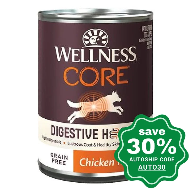 foldable pet house tent-Wellness - CORE - Digestive Health Wet Dog Food - Chicken Pate - 13OZ (Min. 12 Cans)