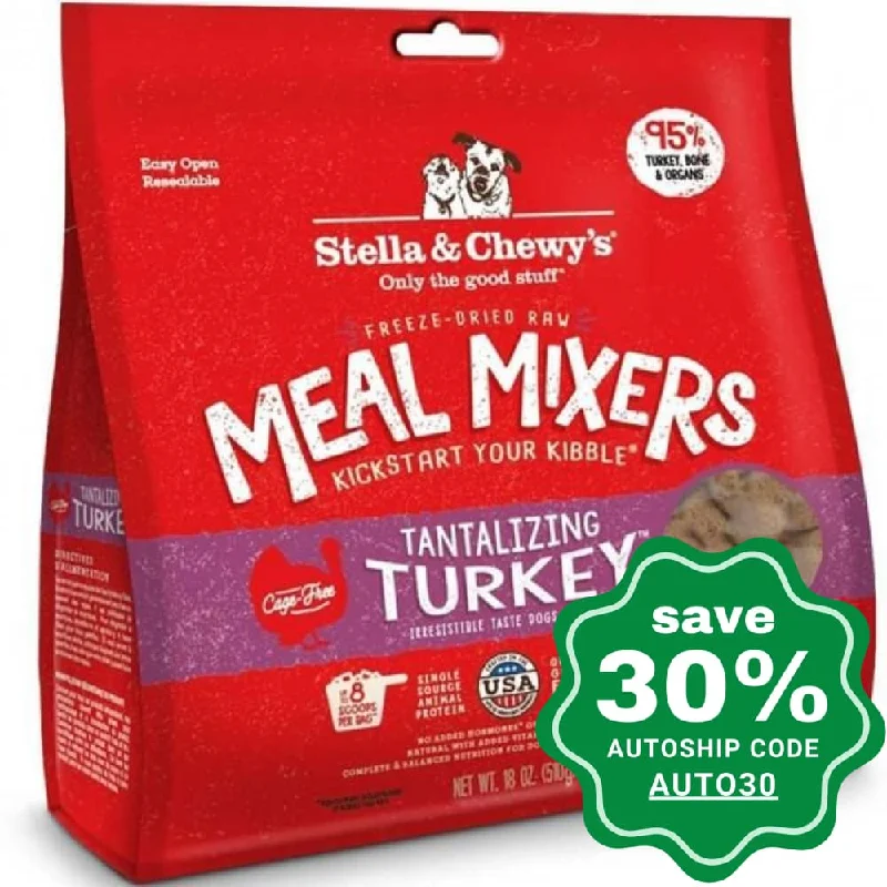 lightweight small dog winter boots-Stella & Chewy's - Freeze Dried Tantalizing Turkey Meal Mixers For Dogs - 3.5OZ