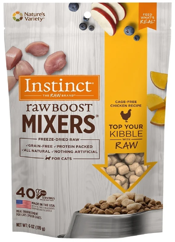 puppy teething and training kit-Instinct Freeze-Dried Raw Chicken Cat Food Topper