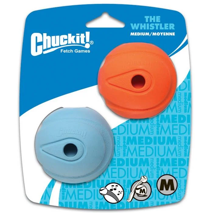 eco-friendly biodegradable pet wipes-Chuckit The Whistler Fetch Balls 2 Sizes