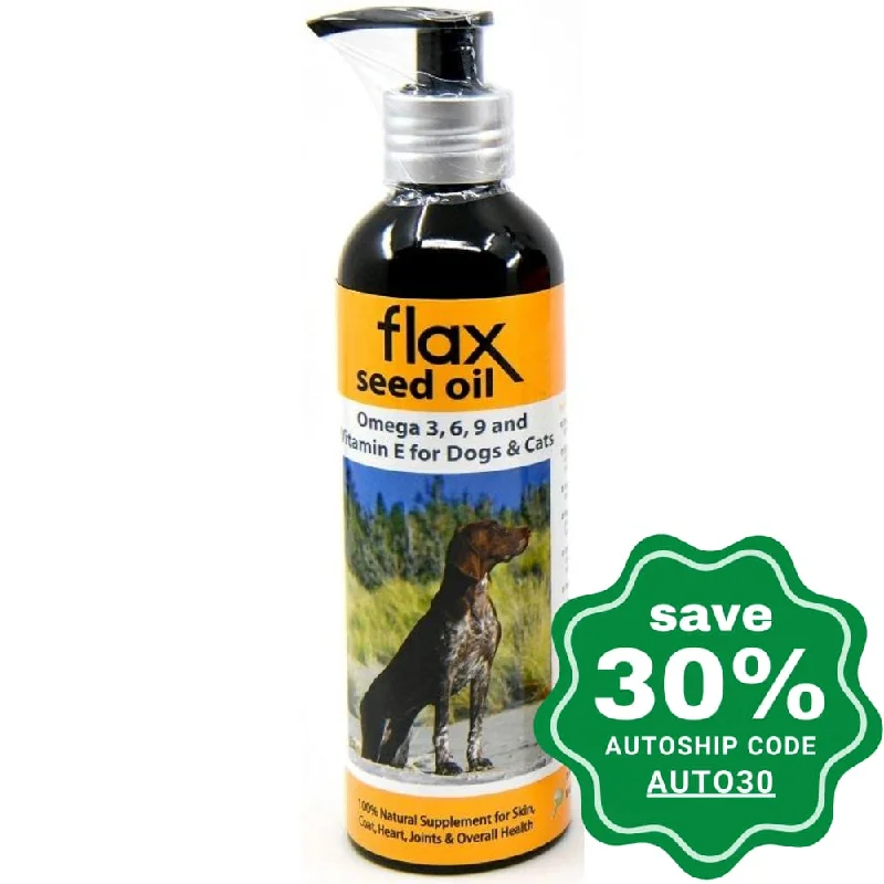 large breed dog chew bone-Fourflax - Flaxseed Oil Supplement for Dogs & Cats - 500ML