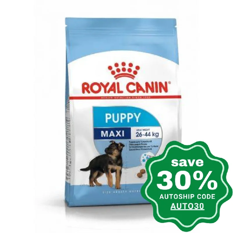 waterproof outdoor dog bed-Royal Canin - Maxi Puppy Dog Food - 4KG