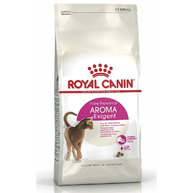 compact pet carrier bag-Royal Canin Aroma Exigent Dry Cat Food 2kg