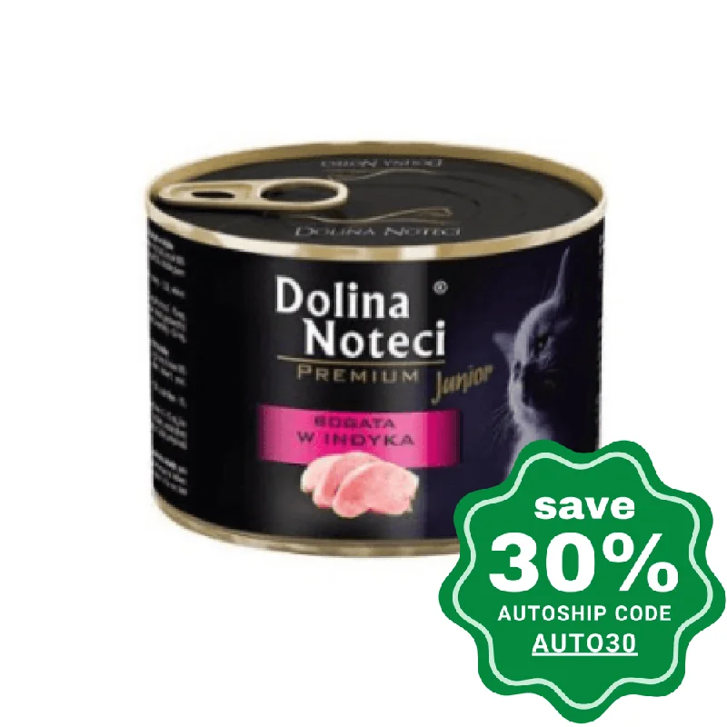 non-toxic pet flea treatment-Dolina Noteci - Premium Wet Junior Cat Food - Rich In Turkey - 185G (Min. 12 Cans)