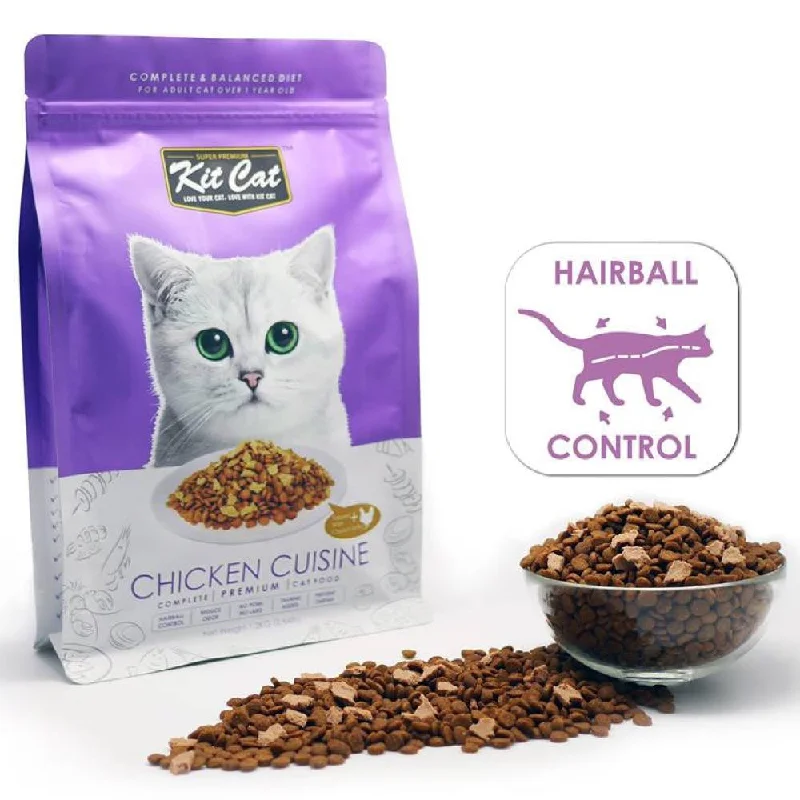 self-warming cat pad-FREE TREATS: Kit Cat Chicken Cuisine Dry Cat Food