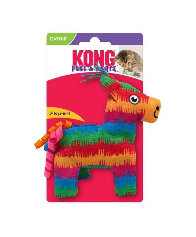 self-cleaning pet fur roller-Kong Pull-A-Partz Pinata