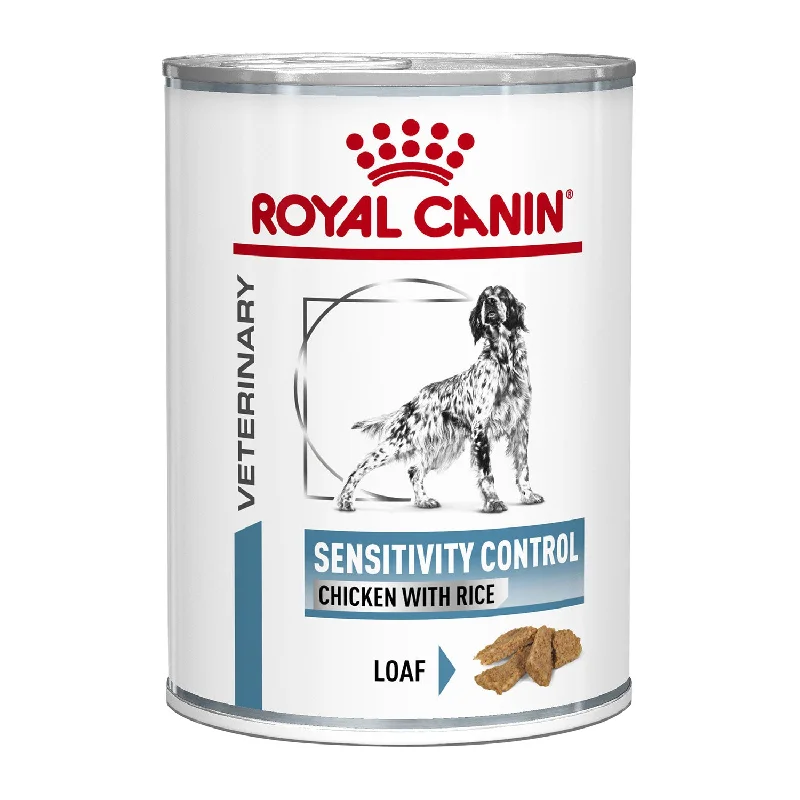 anti-scratch furniture protector-Royal Canin Veterinary Diet Sensitivity Control Chicken with Rice Canned Dog Food 12x420g