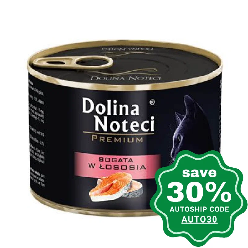 waterproof hiking backpack for dogs-Dolina Noteci - Premium Wet Cat Food - Rich In Salmon - 185G (Min. 12 Cans)