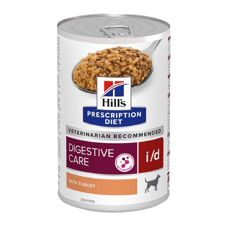 soft fleece pet blanket-Hill's Prescription Diet I/D Digestive Care Turkey Flavour Canned Dog Food 12x370g