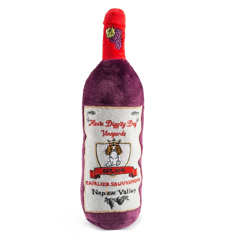 eco-friendly biodegradable pet wipes-Cavalier Sauvignon Wine Bottle