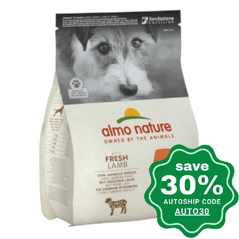 multi-level rabbit cage-Almo Nature - Dry Food for Small Dogs - Holistic - Lamb - 2KG (min. 3 packs)