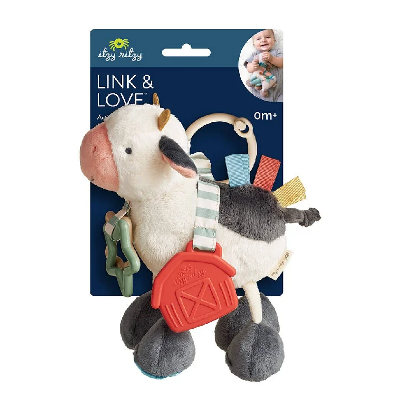 dog-friendly probiotic supplement-Teether Cow Dog Toy