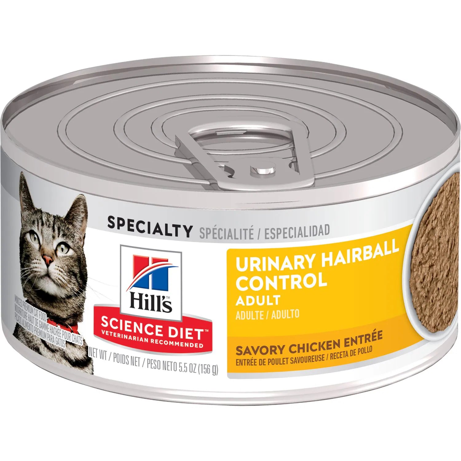 extra-large dog blanket-Hill's Science Diet Adult Urinary & Hairball Control Canned Cat Food, Savory Chicken Entrée, 5.5 oz (5.5 oz x 24 cans)