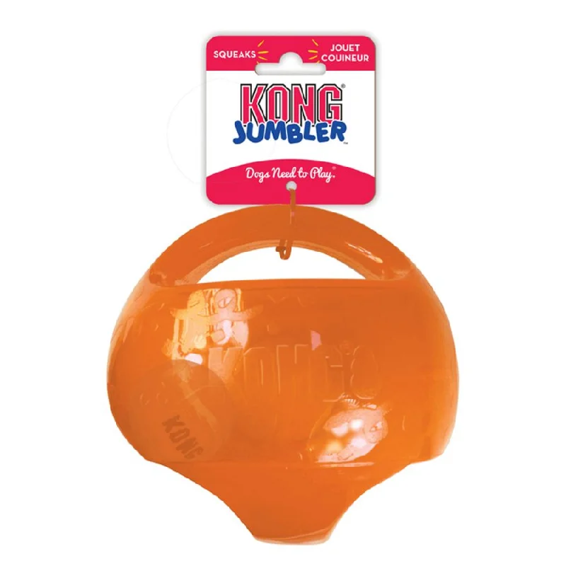 no-splash dog water bowl-KONG Jumbler Ball