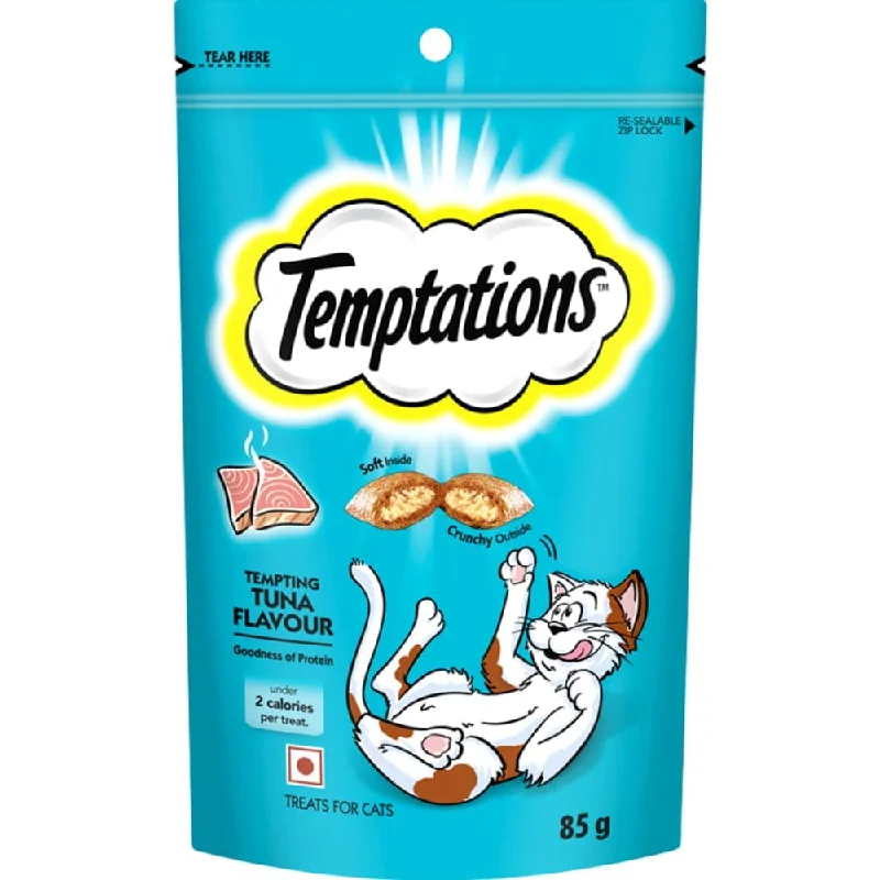 ultra-soft parrot cuddle toy-Temptations Tempting Tuna Flavor Cat Treats