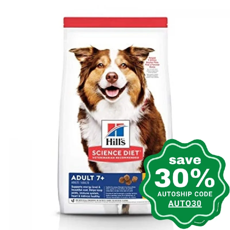 odor-neutralizing dog bed cover-Hill's Science Diet - Dry Dog Food - Adult 7+ Original Bites - 3KG