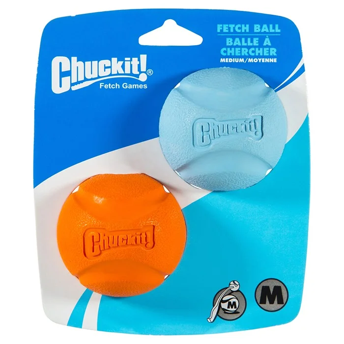 orthopedic foam cat bed-Chuckit Fetch Ball Medium 2 Pack