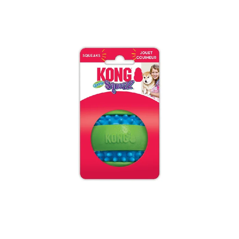 compact bird travel cage-KONG Squeezz Goomz Ball Dog Toy