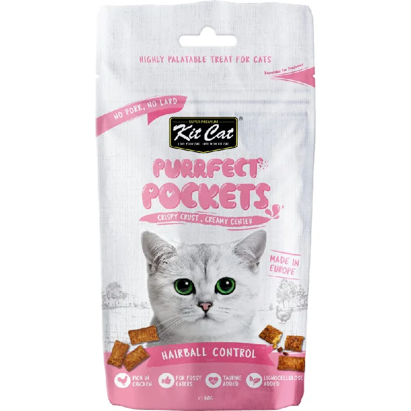 puppy crate training set-3 FOR $9: Kit Cat Purrfect Pockets Hairball Control Cat Treats 60g