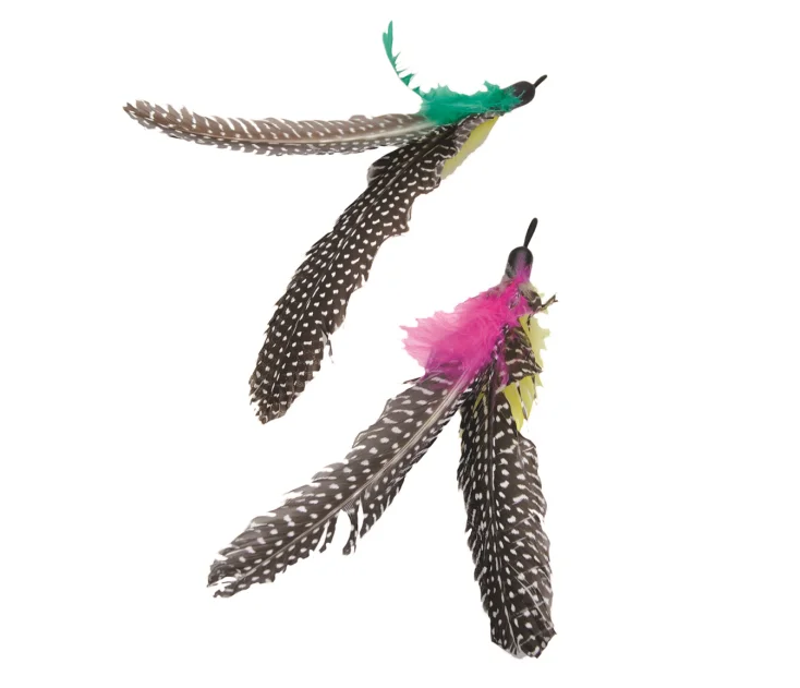 ultra-durable chew-resistant puppy toy-Coastal Turbo Replacement Feathers