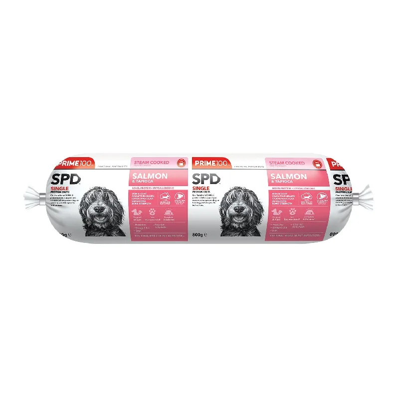 odor-neutralizing dog bed cover-Prime100 Salmon & Tapioca Dog Roll