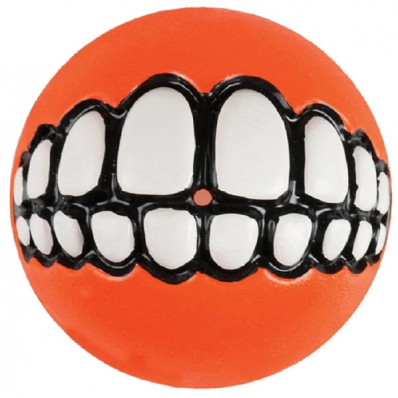 rabbit digging box-Rogz Grinz Ball Orange