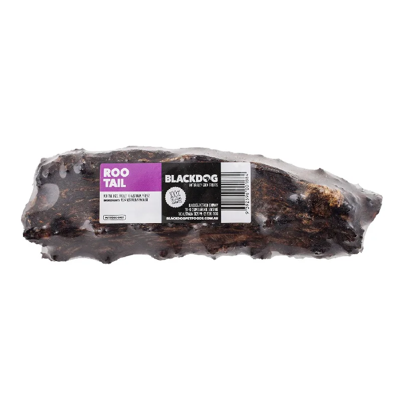 pet-friendly carpet deodorizer-Blackdog Whole Roo Tail Dog Treat