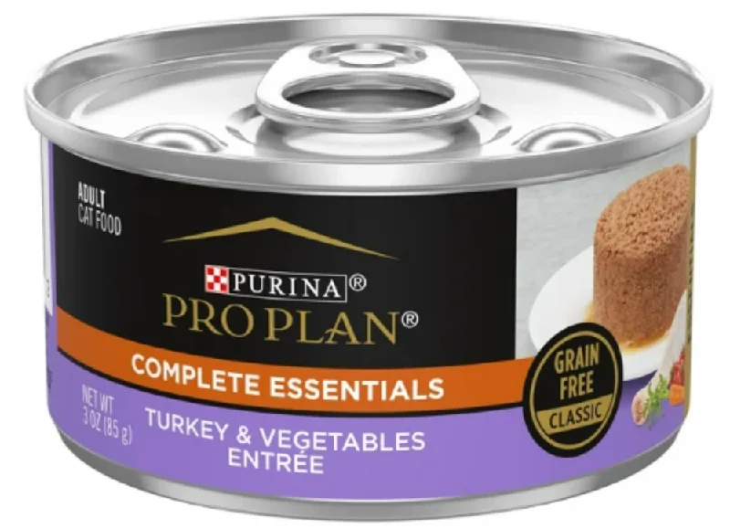 puppy bite training toy-Purina Pro Plan Savor Adult Grain Free Turkey and Vegetable Entree Classic Canned Cat Food