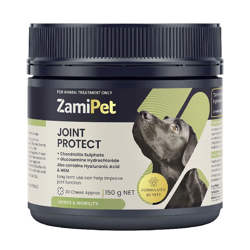 travel-sized pet grooming set-ZamiPet Joint Protect Chews for Dogs