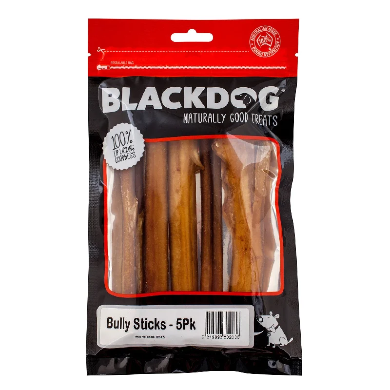 chew-resistant puppy blanket-Blackdog Bully Sticks Dog Treats