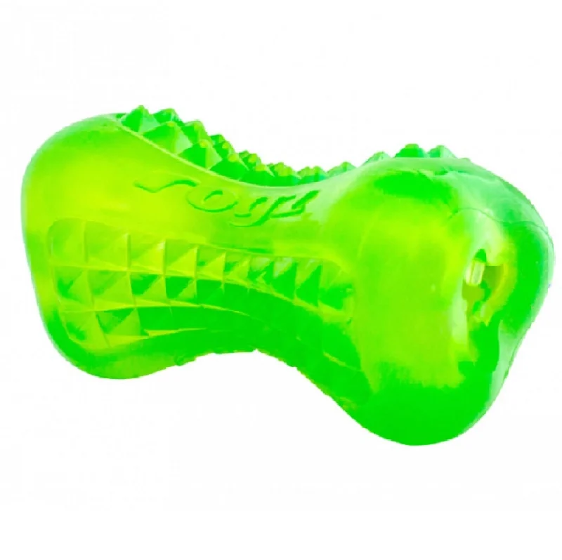 all-season dog hoodie-Rogz Yumz Dog Toy Lime