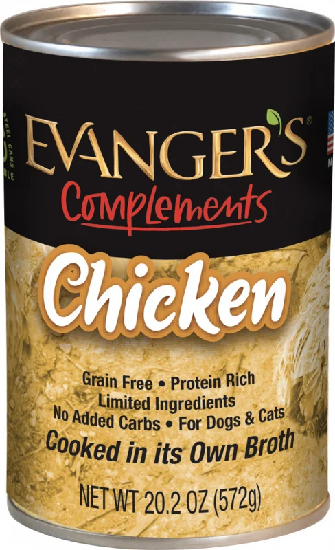 chew-proof small animal play tunnel-Evanger's Grain Free Chicken Canned Dog & Cat Food