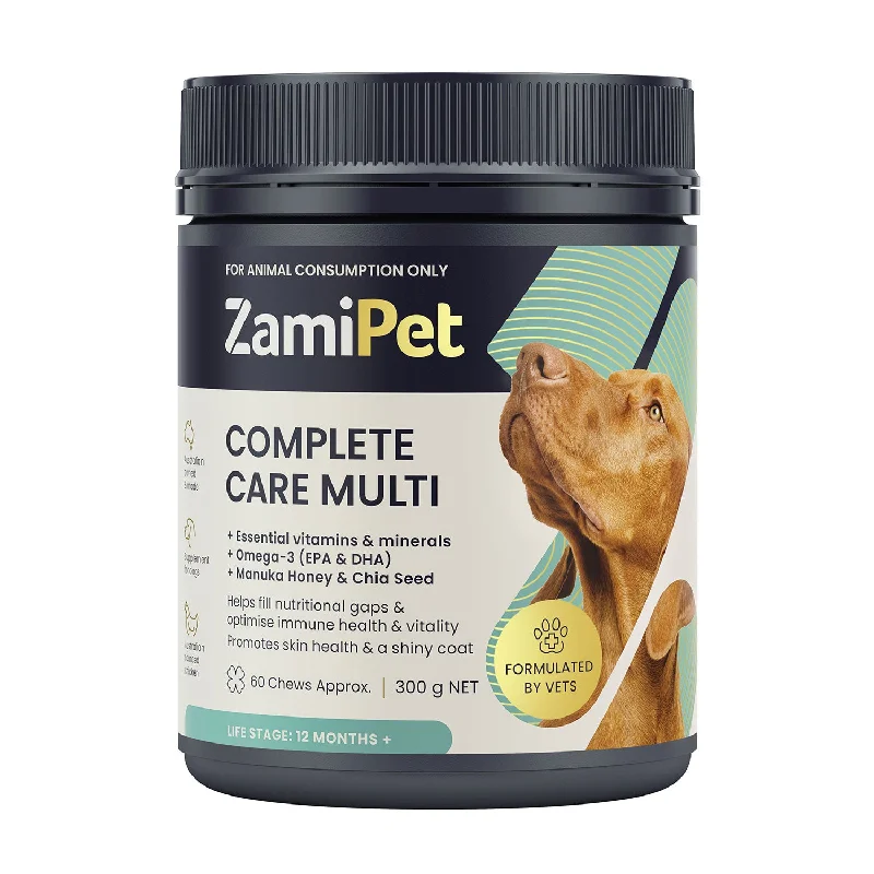 hamster cage cleaning spray-ZamiPet Complete Care Multi Chews for Dogs 300g 60pk