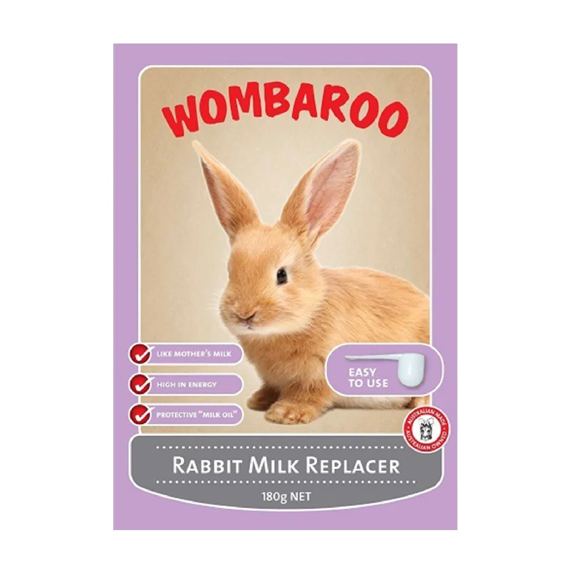 spill-proof cat food dish-Wombaroo Rabbit Milk Replacer