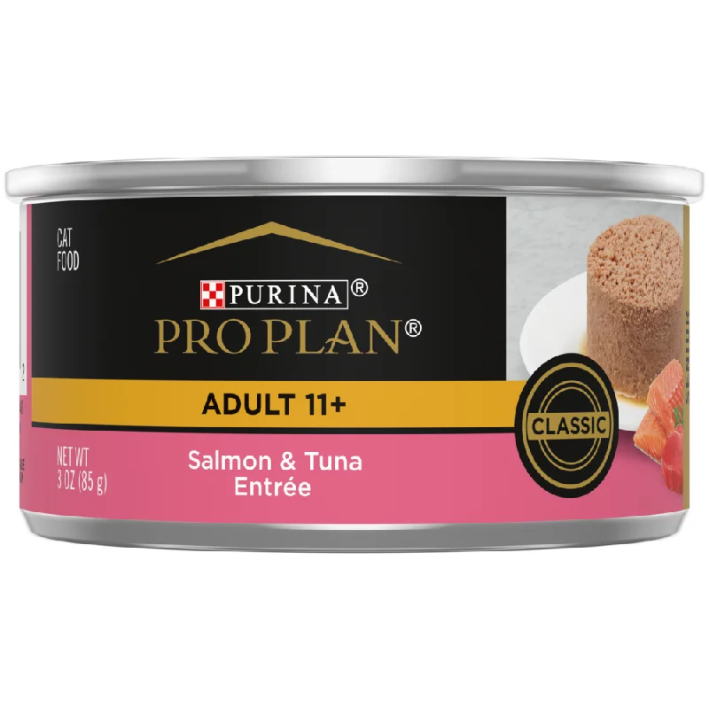 multi-level rabbit cage-Purina Pro Plan Focus Senior Cat 11+ Salmon & Tuna Entree Canned Cat Food