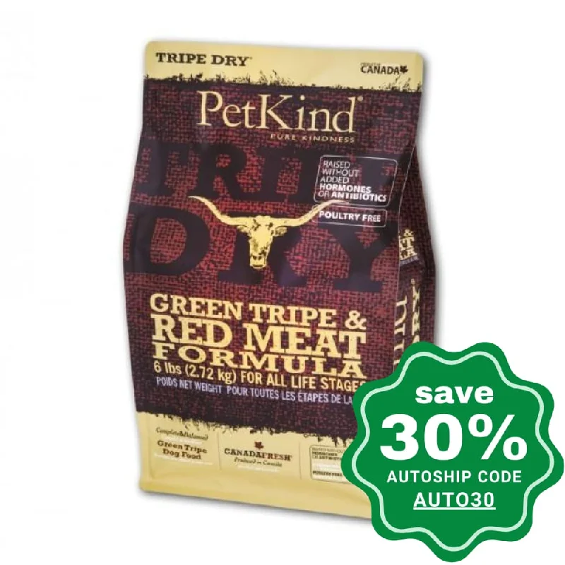 rabbit chew-proof cage-PetKind - Dry Food for Dogs - Tripe Dry Green Tripe & Red Meat Formula - 25LB