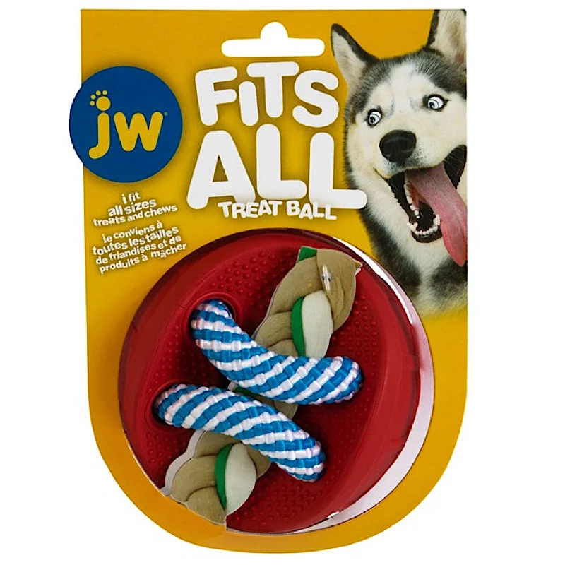 pet-safe natural flea shampoo-JW Dog Toy Fits All Treat Ball