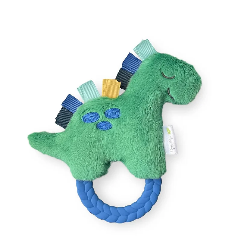 heavy-duty dog training leash-Plush Teether Dino Dog Toy