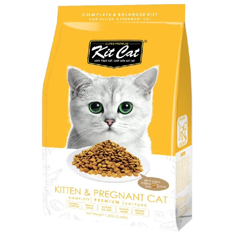 compact bird travel cage-FREE TREATS w 1.2kg: Kit Cat Kitten & Pregnant Dry Cat Food