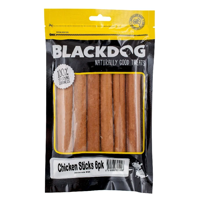 interactive treat-dispensing toy-Blackdog Chicken Sticks Dog Treat 6 Pack