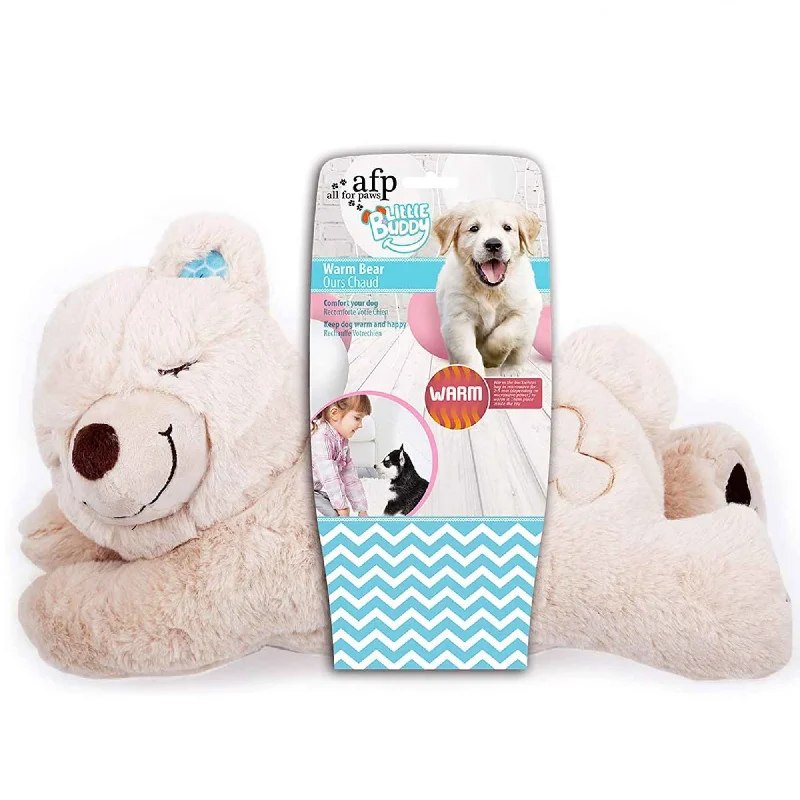 spill-proof hamster water bottle-Puppy Warm Toy Bear Dog Heat Pack Comfort Plush Soft Toys Feeling Sleep Aid AFP