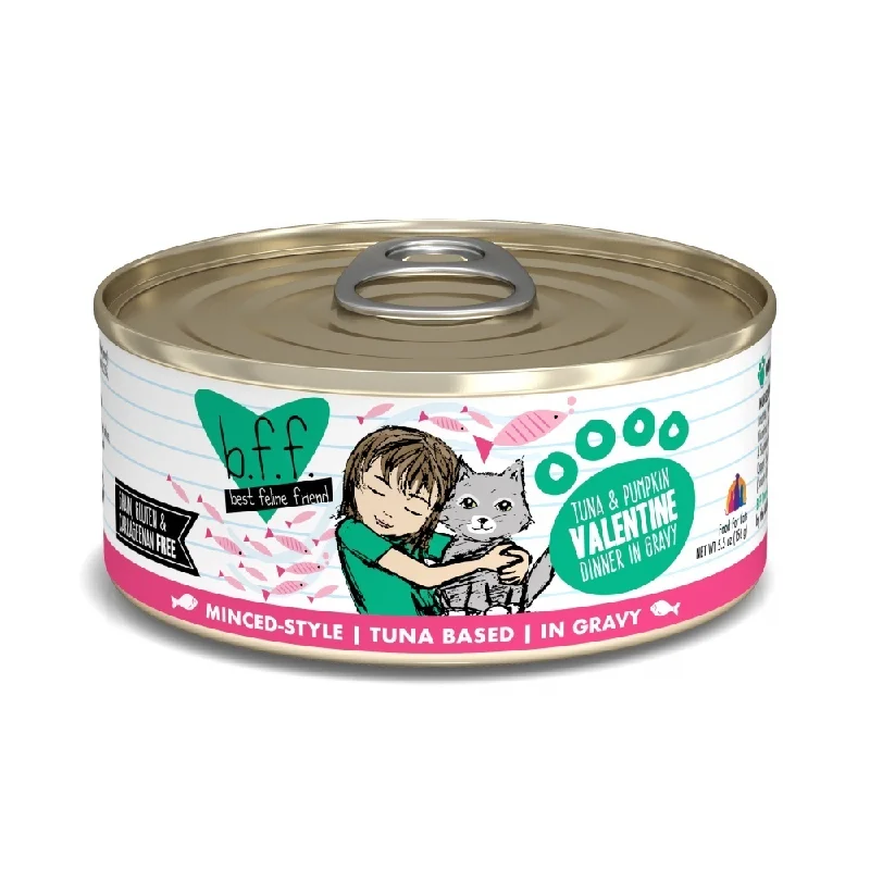 non-toxic aquarium gravel-Weruva BFF Tuna & Pumpkin Valentine Canned Cat Food