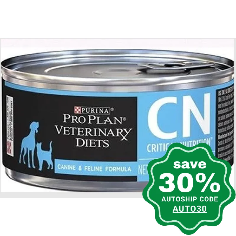 chew-resistant parrot play gym-Purina Pro Plan - CN Critical Nutrition Canine & Feline Formula - 5.5OZ (min. 24 cans)