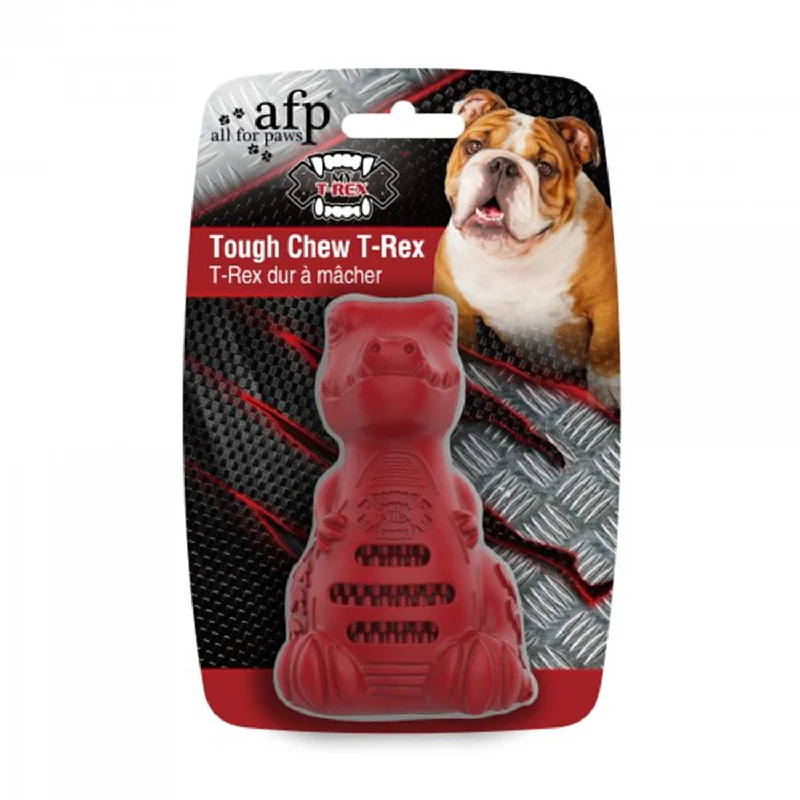 odor-free fish tank filter-AFP Mighty Rex Tough Chew Rubber T-Rex Dog Toy 10x10cm