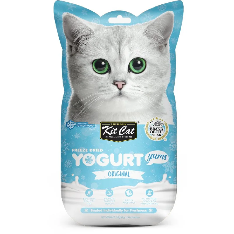 non-toxic aquarium gravel-4 FOR $14: Kit Cat Yogurt Yums Original Grain-Free Freeze-Dried Cat Treats 10pc